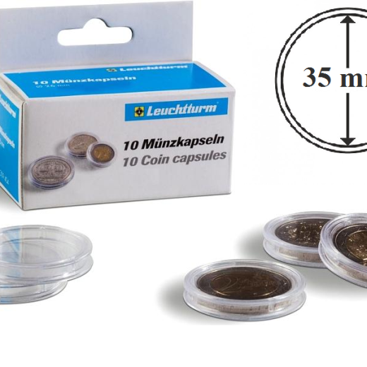 Капсула для монет 35 mm