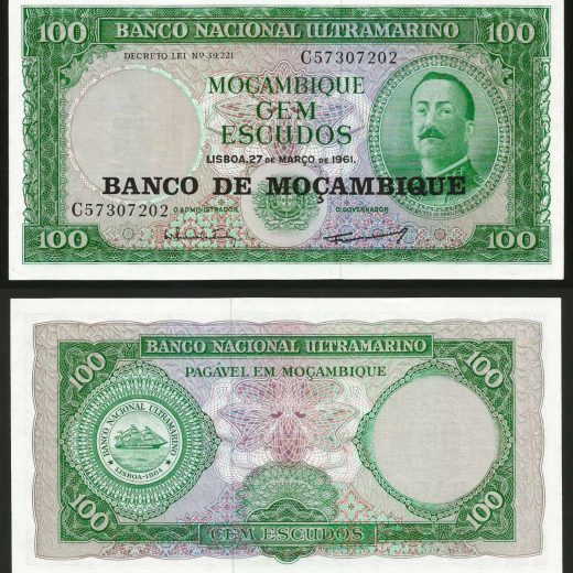 Мозамбик - 100 эскудо 1961