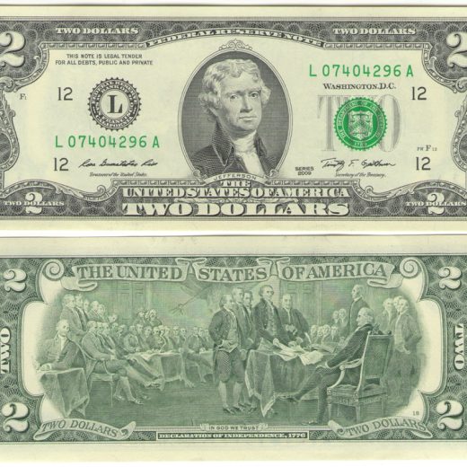 США - 2 доллара 2009